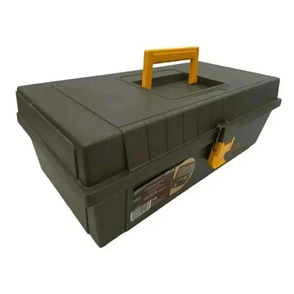 Plano Molding 15" Portable Tool Storage Box Car Truck Home Organizer Plastic - Picture 4 of 9